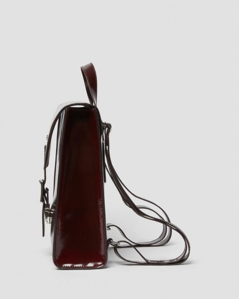 Red Accessories Dr Martens Vegan Mini Backpack Bags | USA_Dr74550