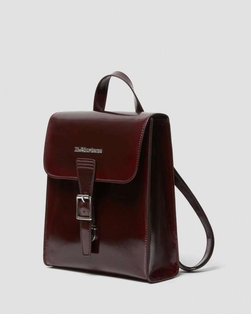 Red Accessories Dr Martens Vegan Mini Backpack Bags | USA_Dr74550